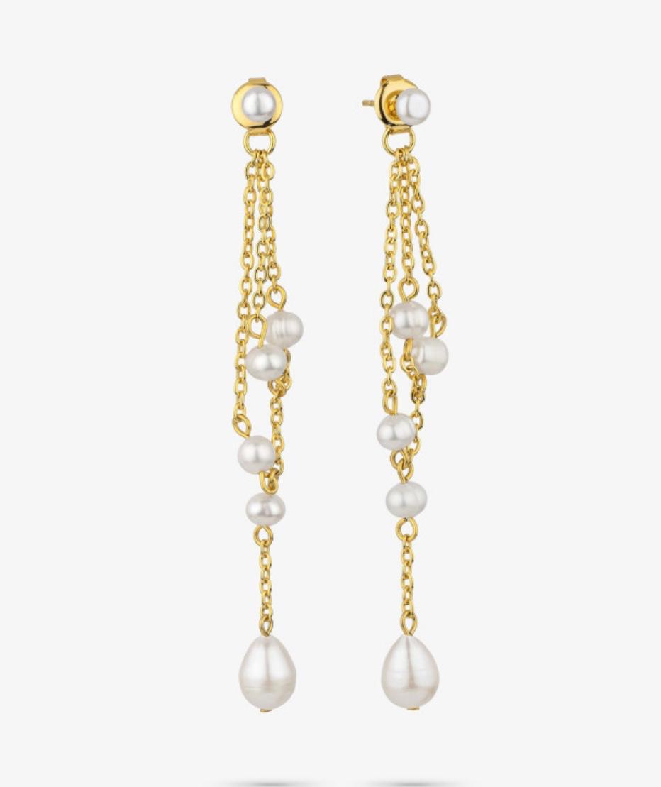 Pendientes Mujer Bridgerton Pearl Oro