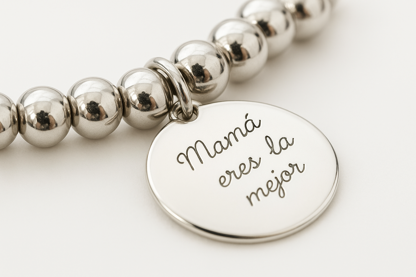 Chapa plata 15mm personalizable
