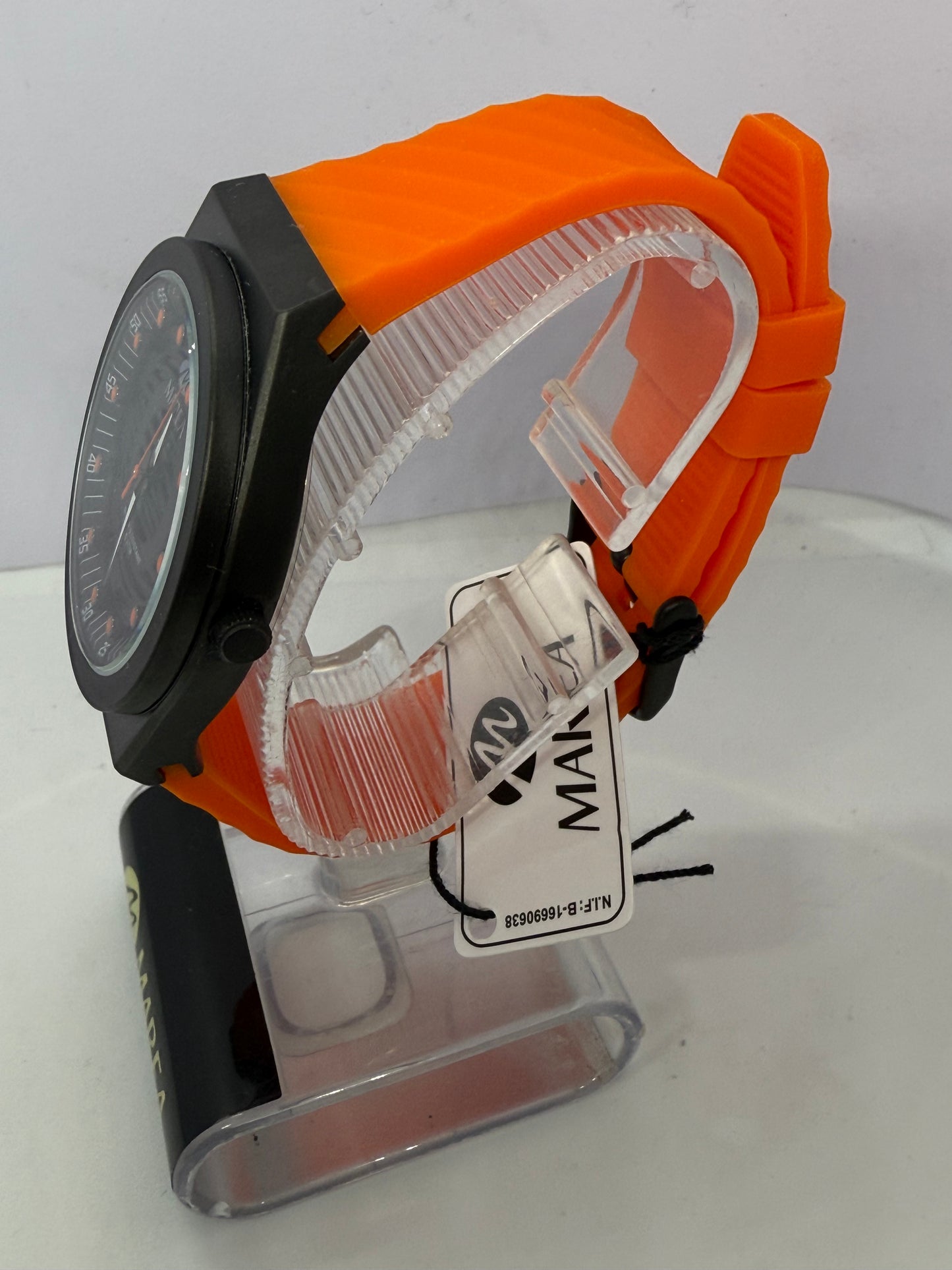 Reloj marea naranja