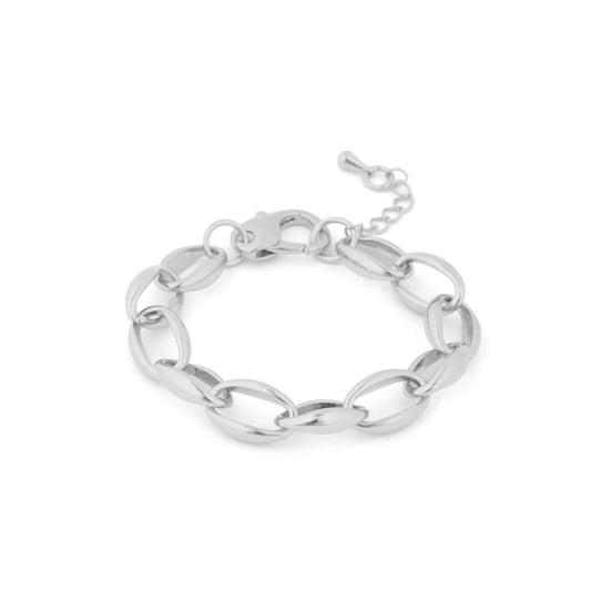PULSERA ACABADO EN RODIO - HANDE LUXENTER