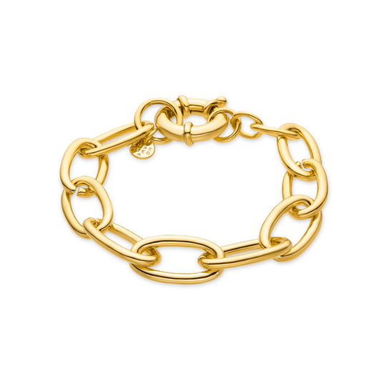 PULSERA ACABADA EN ORO AMARILLO 18K - NELO LUXENTER