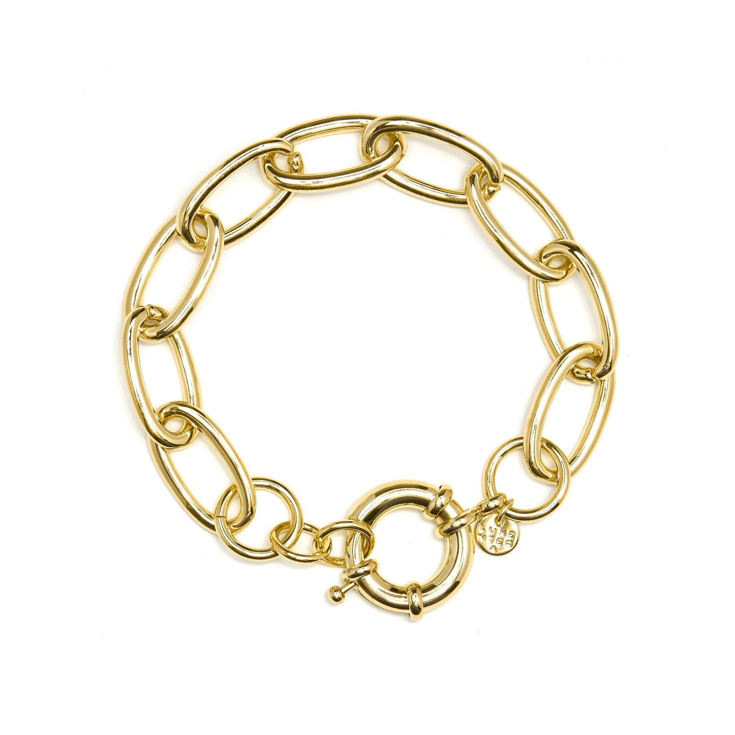 PULSERA ACABADA EN ORO AMARILLO 18K - NELO LUXENTER