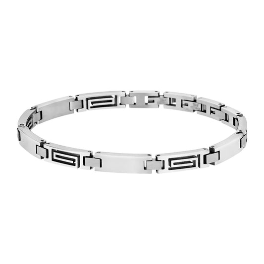 PULSERA LOTUS STYLE MEN IN BLACK LS1798-2/1 ACERO, HOMBRE