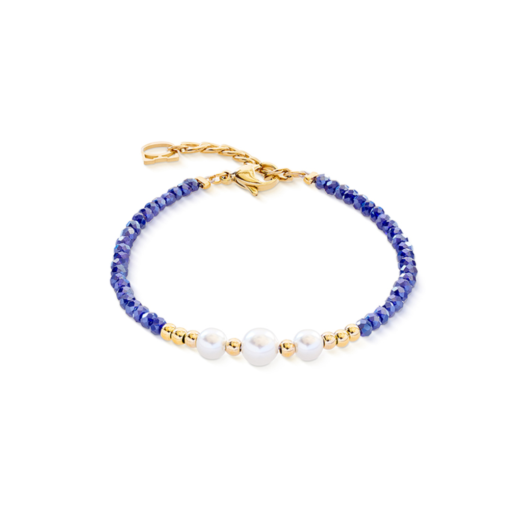 [4258-30-0700] Blue Bracelet Crystal Pearls by Swarovski