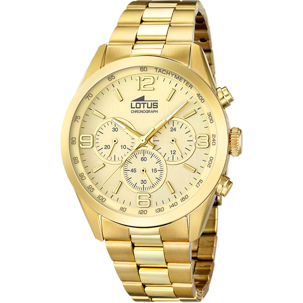 [18153/2] Reloj de hombre Lotus Minimalist con esfera beige