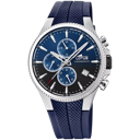 Reloj Lotus Hombre azul correa de caucho