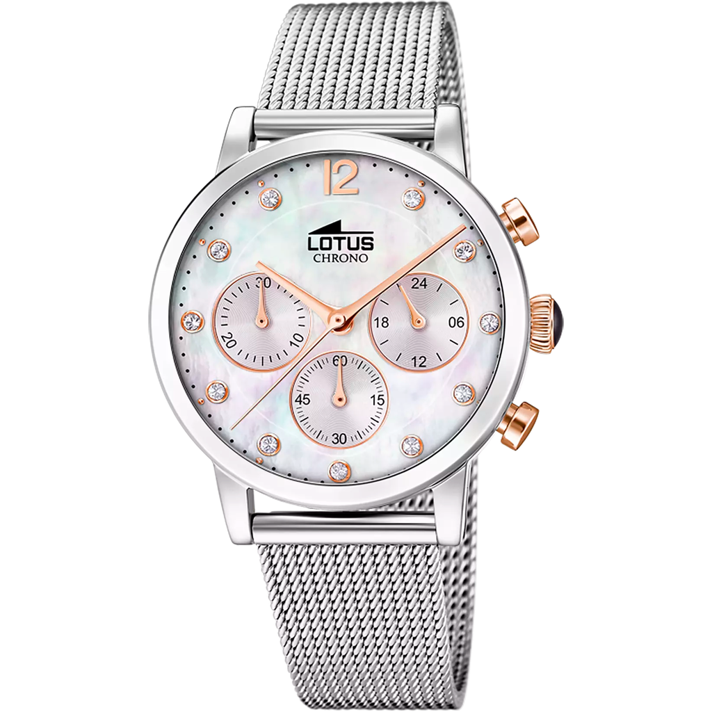 [18676/1] Reloj de mujer Lotus Trendy con esfera blanca
