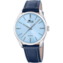 RELOJ LOTUS MINIMALIST AZUL CORREA DE PIEL, HOMBRE